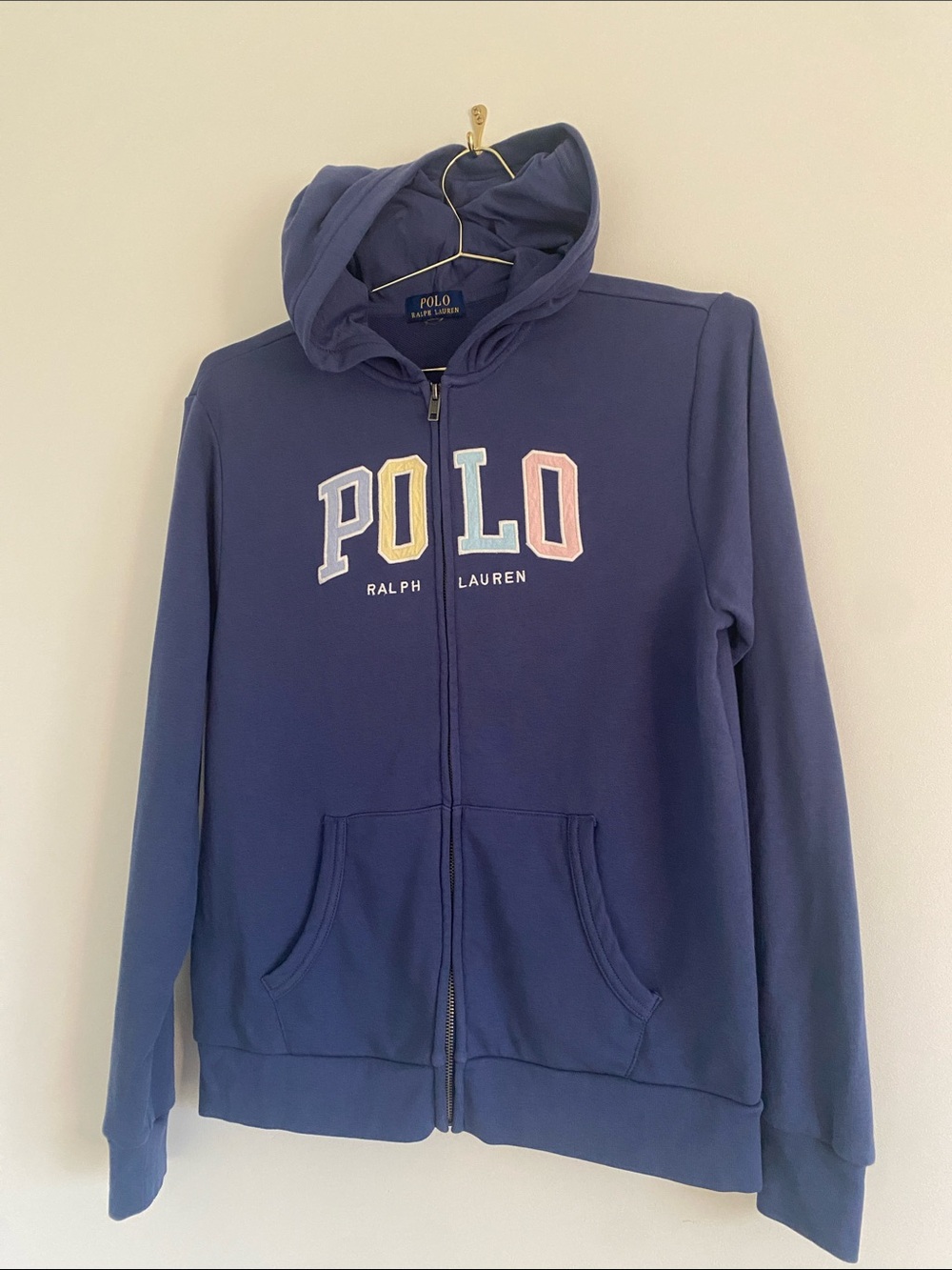 Polo Pastel Logo French Terry Zip Hoodie - Picture 4 of 12